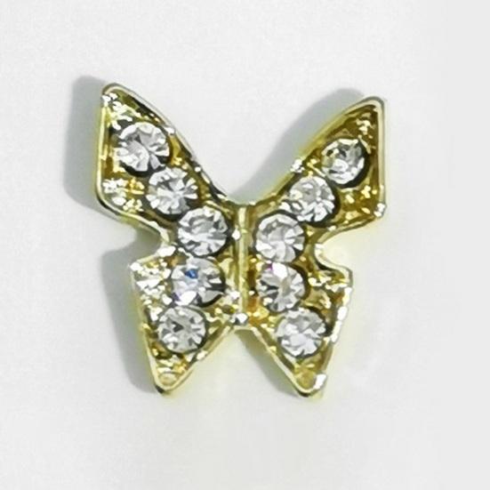 10 шт., украшение для ногтей, стразы, 3D лук, паук, череп, искусственный кристалл на металлических подвесках, креативные ювелирные украшения «сделай сам», аксессуары для чехла для телефона