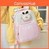 Cute Spacious And Cartoon Backpack For Students With Ergonomic Shoulder Straps Ideal For School And Everyday Use