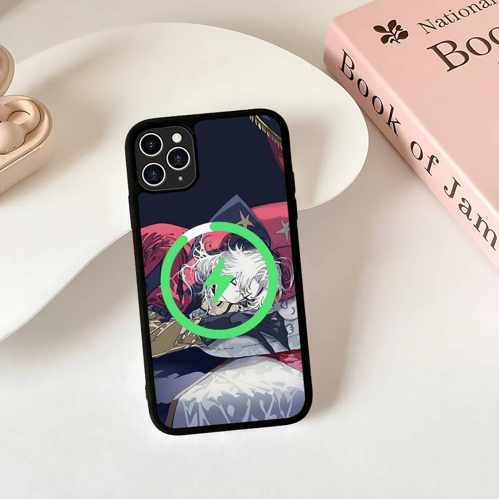 Чехол для телефона Freak Circus Pierrot для Magsafe для iPhone 17 Air 16 15 14 13 12 11 Pro Max Plus Ударопрочный чехол