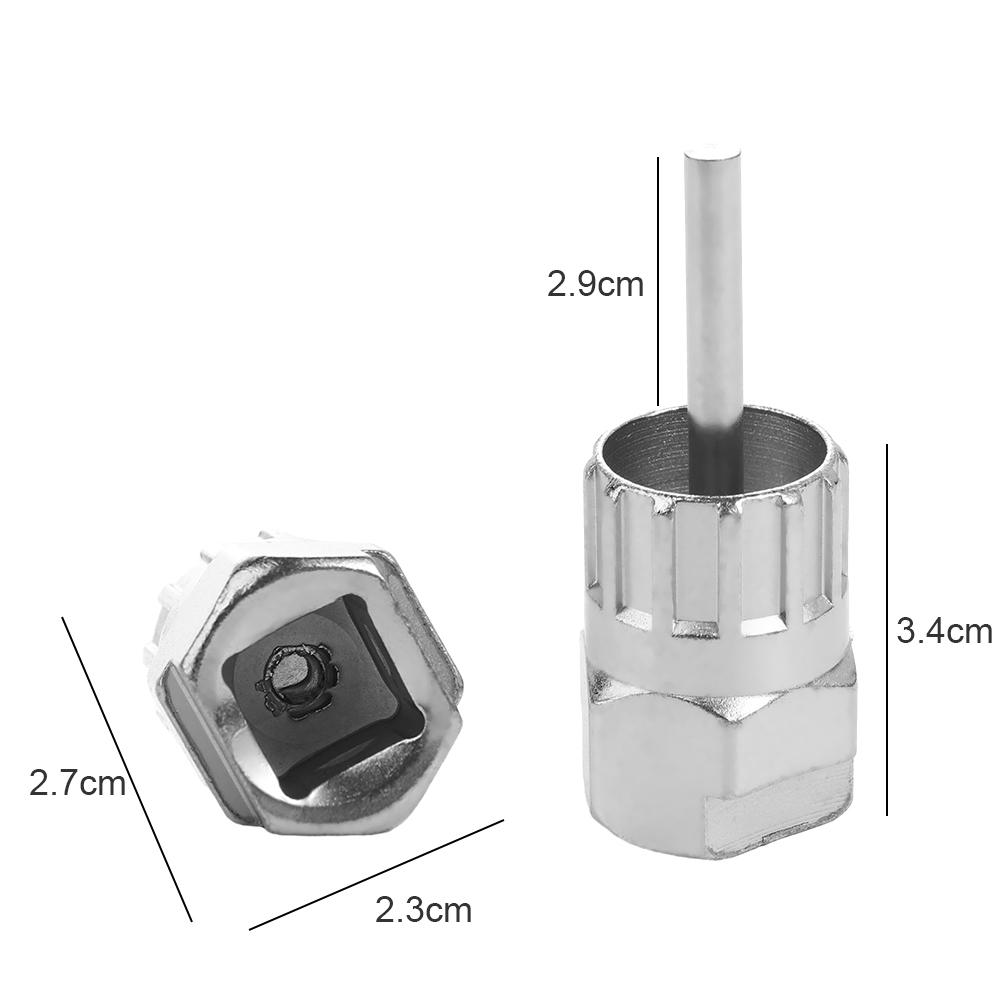 Bicycle Cassette Socket Wrench Freewheel Cassette Freewheel Cassette Remover Cassette Removal Tool