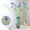 3 Forks/Bouquet Artificial Wedding Plant Silk Flower Home Cornflower Decoration Romantic Fashion