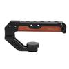 Camera Cage Top Handle with 14in 38in Screw Holes with 3 Cold Shoe Adapters CNC Machining Non