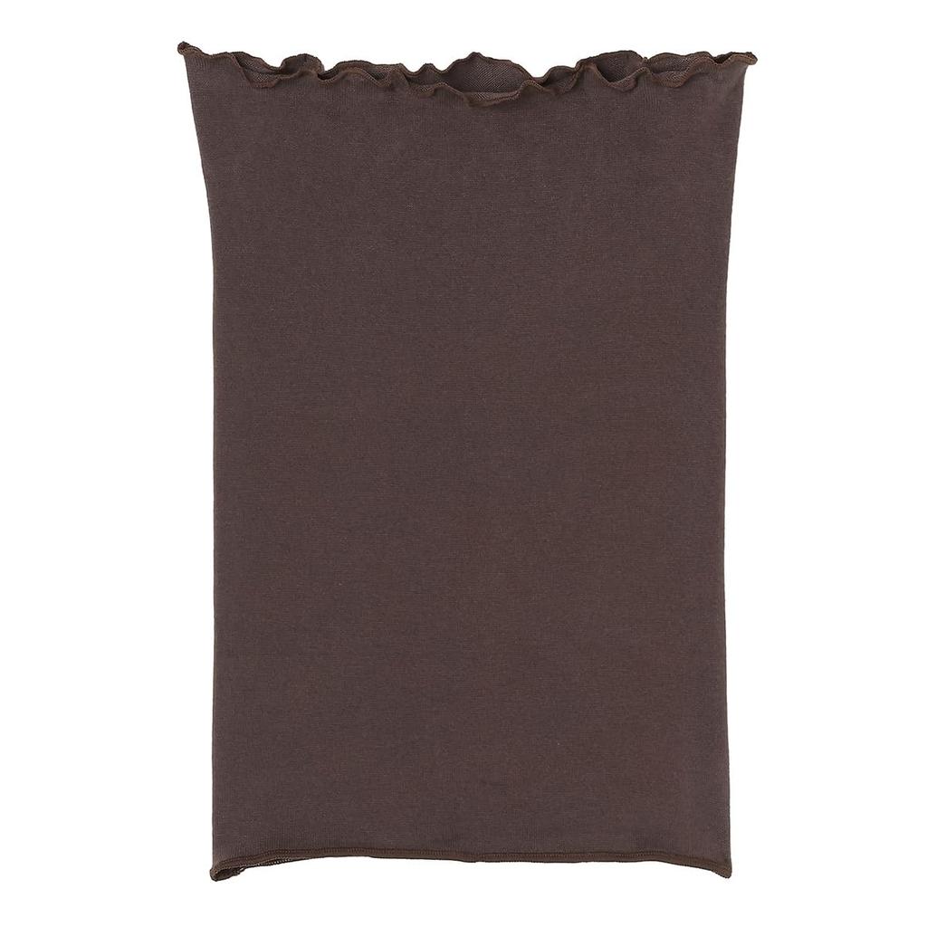 Atsugi Casual Warm Cotton Blend Belly 40cm Made in Grayish 7008AS Women's Warmer, Length, Japan, Brown,