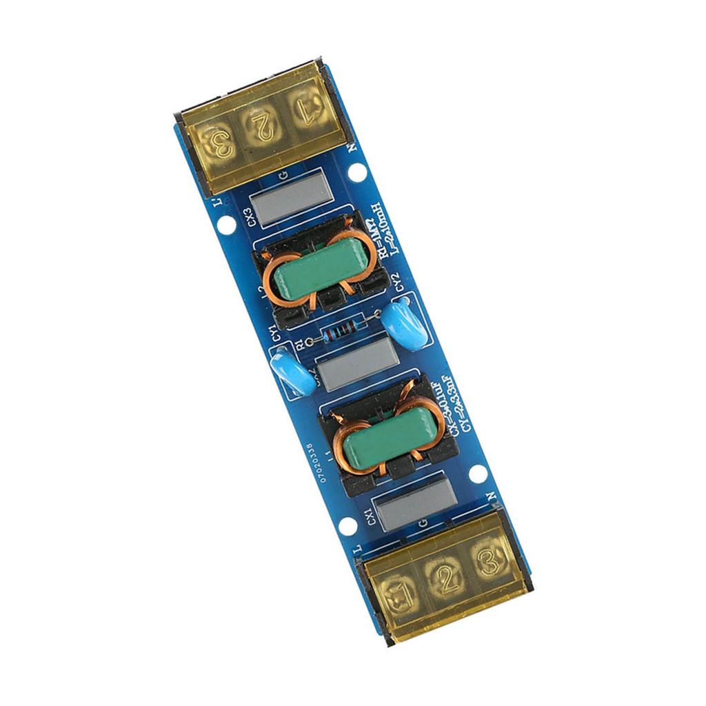 EMI High Frequency Two stage Power Low pass Filter Board For Power Supply (25A)
