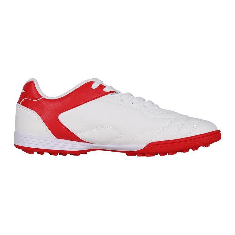 Детские футбольные бутсы Li Ning Youth TF Grass Anti-Slip Anti Kick Shock Absorbing Low-Go Детские футбольные бутсы Белые Красные YSTT006-1