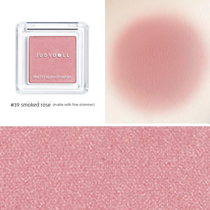 Judydoll Single Color Blush in Purple and Apricot, Expansion Color, Low Saturation, Contraction Color, Popular Blush