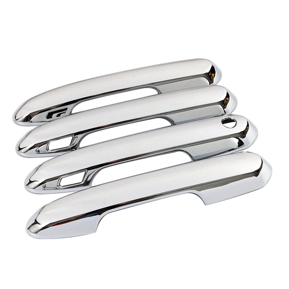 Для Toyota Rav 4 Rav4-2023 цветная дверная ручка из углеродного волокна, защитная крышка из АБС-пластика, хромированная отделка с 2 умными