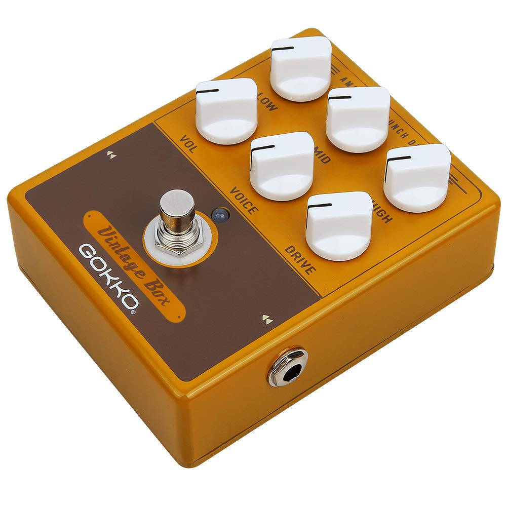 GOKKO AUDIO Amp Fender Amp Pedal Vintage American Simulator, Sound, Effects, Box, Sound, GK-33