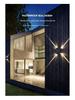 Cross-border LED Wall Light for Indoor/Outdoor Use: Starlight Design for Villas, Hotels, Corridors, Balconies, and Gardens