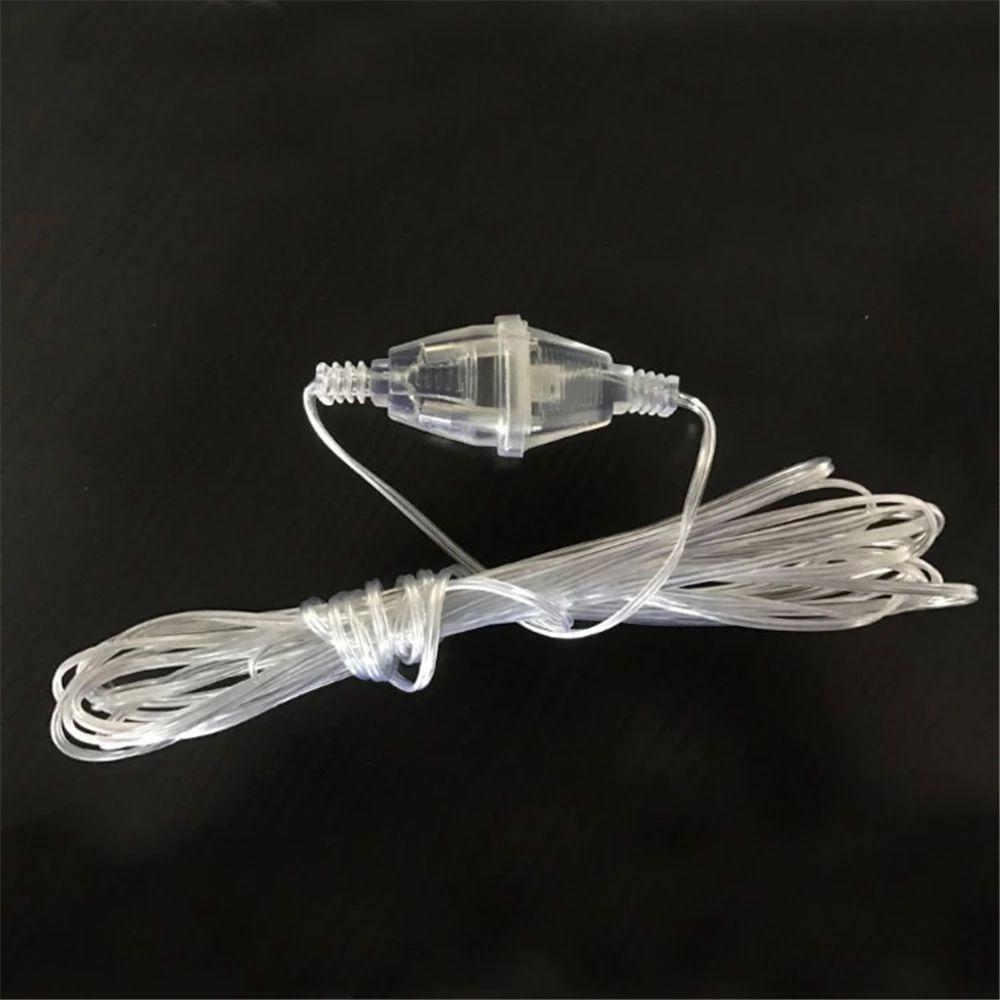 Свет Световой шнур Удлинитель Удлинитель питания Прозрачный удлинительный кабель Удлинительный провод