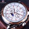 Men's Fashion Leisure Multi-functional Shanghai Movement Automatic Mechanical Watch GMT912-2-A