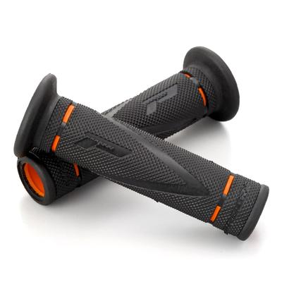Мотоциклетная ручка Daytona PROGRIP для руля диаметром 122 мм, гелевый наконечник, проникновение 838, тип оранжевый 98157 22,2, антивибрационный X-SLIM