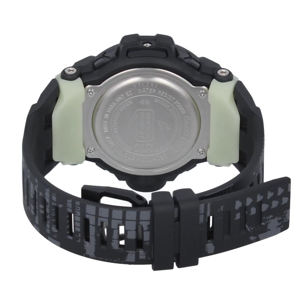 CASIO G-SHOCK GBD-100LM-1 GBD-100 SERIES G-SQUAD Training Bluetooth World Time Calendar Black Wrist Watch For Men