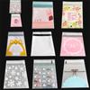 100pcs Self Sealing OPP Clear Bag Pouch Packaging for Small Business Sachet Imitation Jewelry Treat Christmas Gift