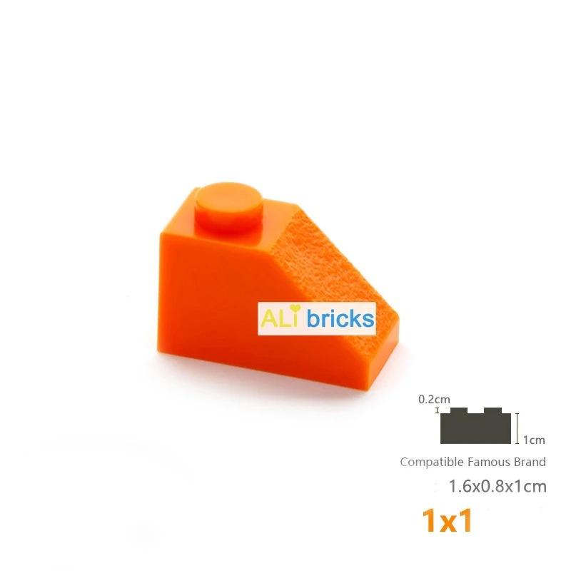 10Pcs 3040 1x2 Slope Building Block Moc Color Accessories Compatible with Brick Children Toy Assembly Gift Box