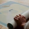 THE POSTER CLUB Hold You-Синий Арт Постер 50x70см от Софии Линд Дания
