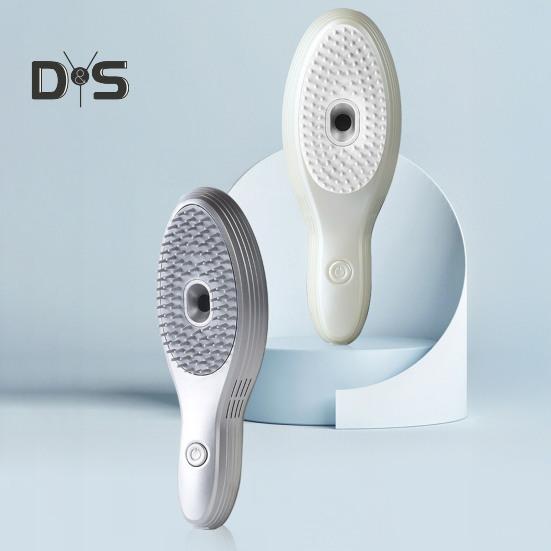 Электрическая щетка для укладки волос, вакуумный очиститель перхоти и расческа для придания объема с массажем кожи головы, быстрая зарядка Type-C, портативный инструмент для ухода за волосами