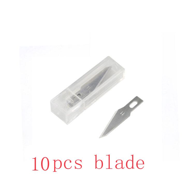 Non-Slip Metal 6 Blades Wood Carving Tools Fruit Food Craft Sculpture Engraving Utility Knife For Sta