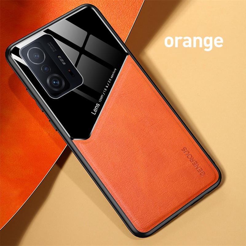 Чехол для xiomi 11t pro текстура кожи автомобильный магнитный держатель крышка для xiaomi 11t mi11t mi 11 t pro xiaomi11t мягкий каркас защита coque