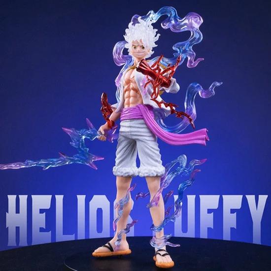 19 СМ Аниме Фигурка Действия One Piece Ника Луффи Фигурки Действия ПВХ Статуя Модель Игрушки для Детей Япония Манга Мультфильм Подарки на День Рождения