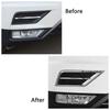 For Volkswagen VW Tiguan MK2 2017- Chrome Front Fog Light Lamp Foglight Trim Cover Frame ABS Exterior