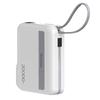 Портативный Power Bank Newsmy 20000 мАч 65 Вт со встроенными кабелями и цифровым дисплеем