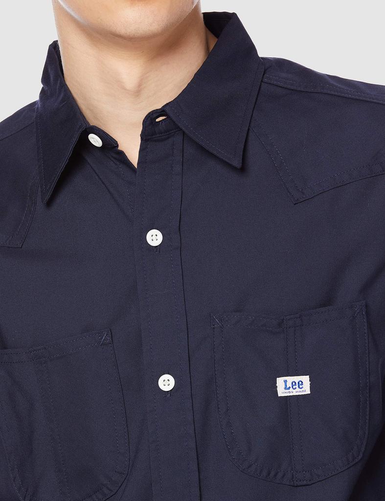 Lee Shirt LCS49001 Medium Button-Down Navy,
