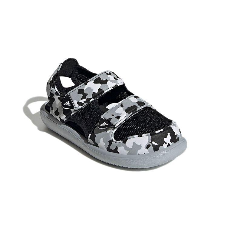 Adidas Water Sandal Comfort Kids Sandals Black Gray GZ1307