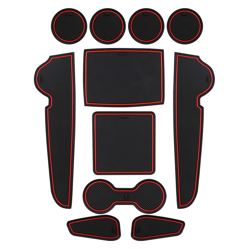 Резиновый коврик в паз двери для Toyota Corolla Cross XG10 2021 2022 2023, подстаканник, накладка в слот двери, подставка, наклейка для салона, пылезащитная накладка