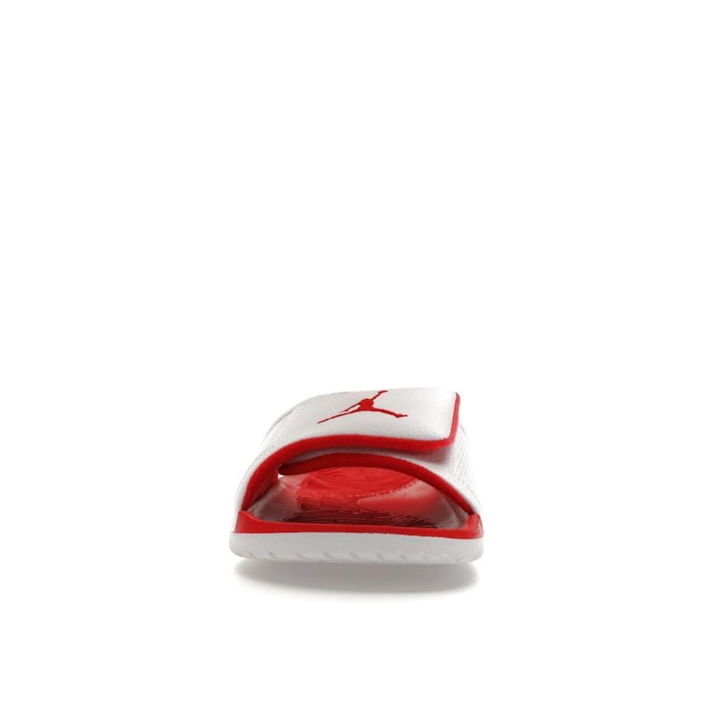 Унисекс сандалии Air Jordan Hydro 3 Fire Red Белый/Огненно-красный/Огненно-красный/Технический серый 854556-116