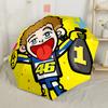 46 Racing Celebration Automatic Umbrella Compact & Durable 8-Rib Design Durable Plastic & Iron All-Season Use Fashion Lovers Spiritual Gift