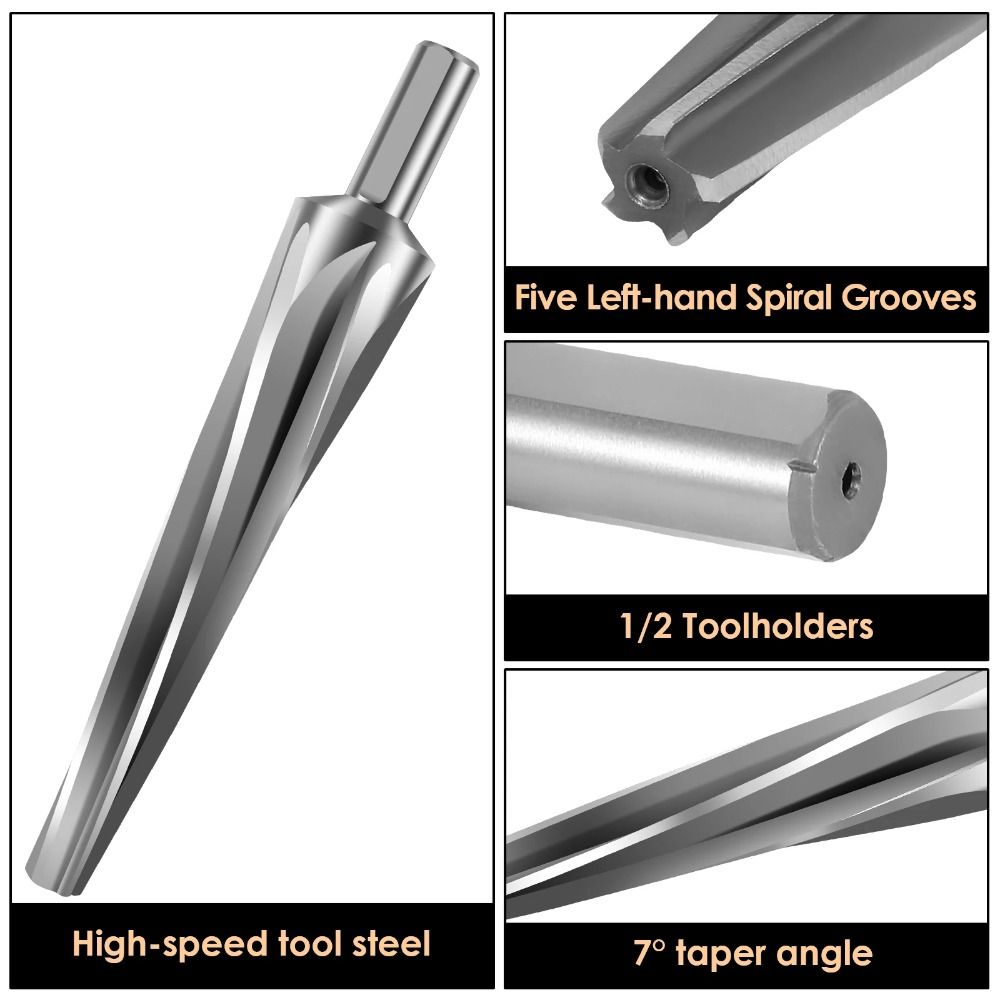 Protective Box Tapered Reamer Sharp 7 Degree Ball Joint Tapered Reamer Bridge Construction