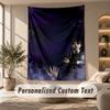 Wall Hanging Tapestry Art Cloth Bedroom Room Background DecorThe Addams Family