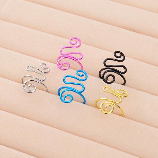 Crochet Ring Flexible Adjustable Crochet Tension Ring Yarn Tension Control Ring for Crocheters Knitters