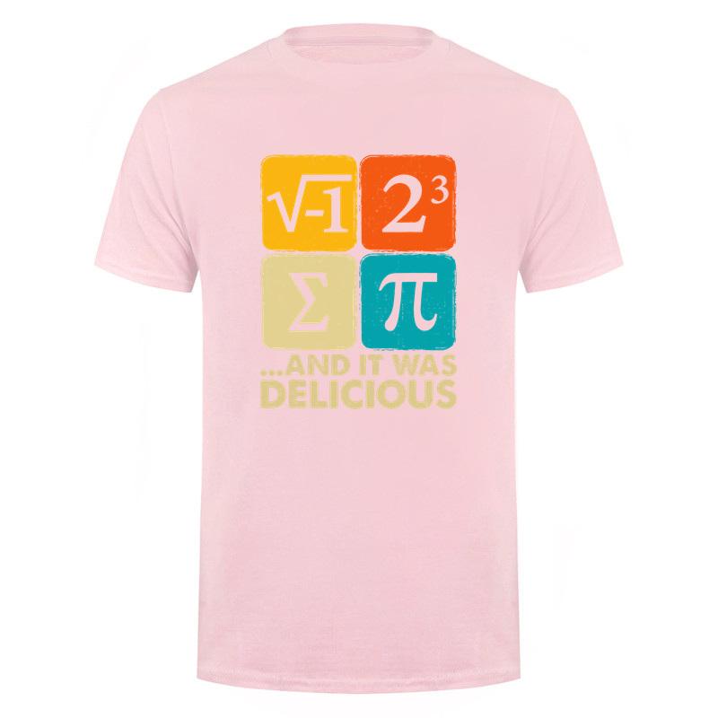 Pi Day Math Gifts Tshirt Funny I Ate Some Pie Colorful Symbols T Shirts Vintage Geek Design Da997