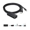 Адаптер Ethernet Совместимый Для Fire TV Stick Micro USB К RJ45 С USB-кабелем