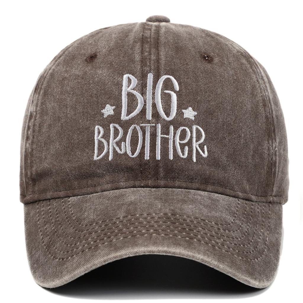 Embroidered Baseball Hat Unisex Wash Cotton Sunshade Adjustable Outdoor Fashion