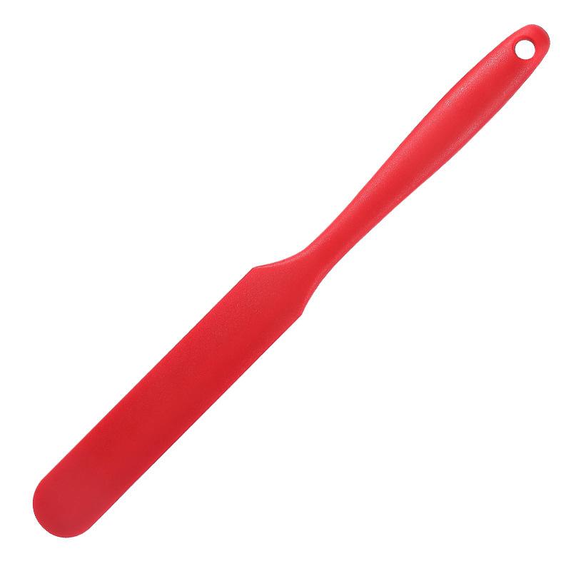 24cm Silicone Spatula Non-Stick Butter Cake Long Spatula Cream Spatula Heat Resistant Flexible Blender Cookie Pastry Baking Tool