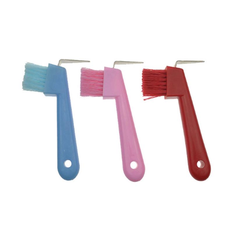 Shires Hoof Pick Brush Weaver Уход за лошадьми Конное снаряжение Случайный цвет