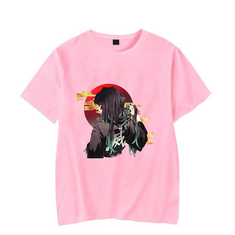 New Anime Tokitou Muichirou T-Shirt Men Women T Shirt Cosplay Clothes Streetwear Tee Shirt Plus Size Tops