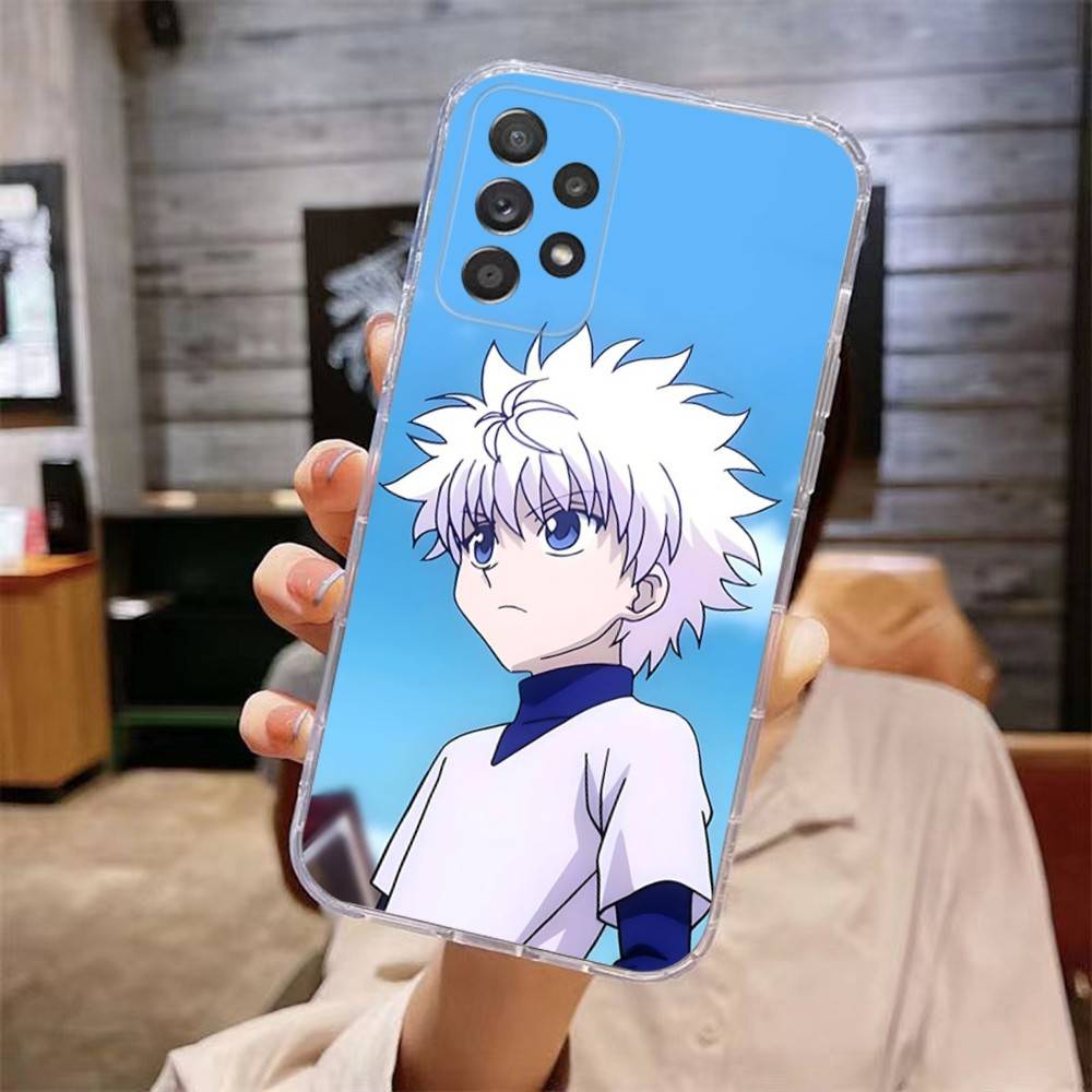 Killua Zoldyck H-Hunter Phone Case For Samsung Galaxy A,71,70,52,51,40,31,50,50S,30S,21S,12,10,Note20ultra Transparent Cover