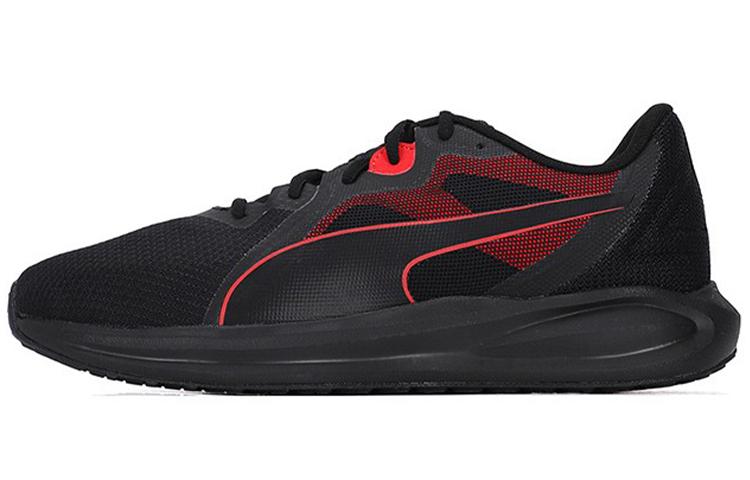Puma Twitch Runner 'Черный Высокий Риск Красный'
