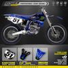 PowerZone Индивидуальные Графические Наборы Наклеек Для Команды Для YAMAHA YZF 2003 2004 2005 YZF250 450 03