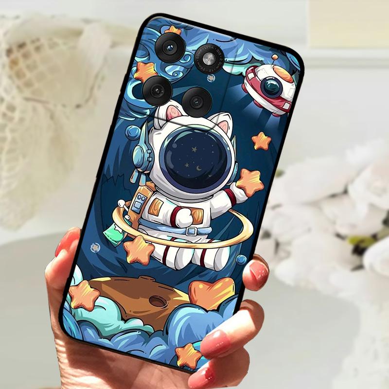 Модные чехлы для Motorola Edge 60 Fusion 5G, противоударный бампер, мягкая крышка для телефона для Moto Edge60 Fusion, силиконовый защитный чехол