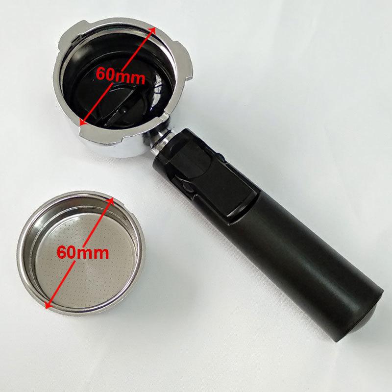51mm Italian Pressure Coffee Machine Handle Bracket Accessories, Aluminum Alloy Coffee Machine Handle Filter, Homix
