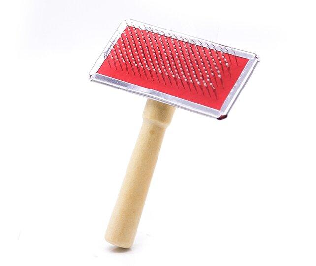Pet Comb Wood Massage Cute Hair Remover cat Dog Brush for Grooming Bamboo Mini Rubber Custom Small Fine Needle