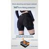 COPOZZ Upgraded Ski Knee Pads Motorcycle Skating Sport Protective Skiing Butt Protector Padded Breathable Adjustable Gear Shorts