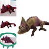 Realistic Chameleon Plush Toy Reptile Stuffed Animal Doll Wholesale Manufacturer