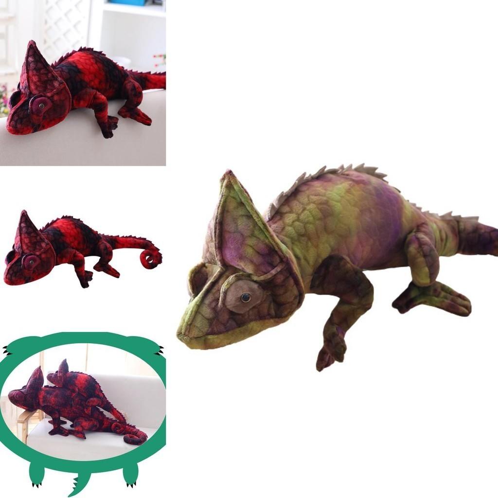 Realistic Chameleon Plush Toy Reptile Stuffed Animal Doll Wholesale Manufacturer