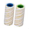 2 Pieces Hard Floor Cleaner Roller Replacement Rollers Replaces Spare Parts Soft Microfiber